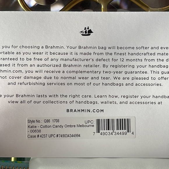 Brahmin Katie in Cotton Candy - Picture 4 of 10